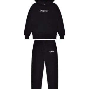 Trapstar Hyperdrive Embroidered Tracksuit - Black