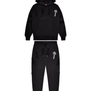 Trapstar Irongate Arch Chenille 2.0 Tracksuit - Blackout