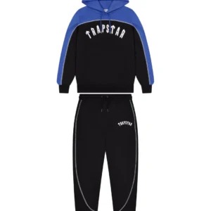 Trapstar Irongate Chenille Arch Hooded Tracksuit - Blue