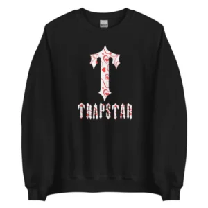 New T-For Trapstar Hearts Sweatshirt