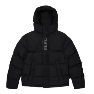 Trapstar Decoded Hooded Padded Jacket Black