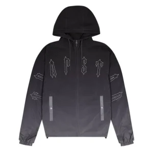 Trapstar Irongate Quilted Windbreaker - Black