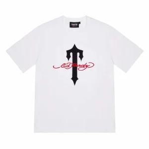 Trapstar x Ed Hardy Ironagte T T-Shirt White